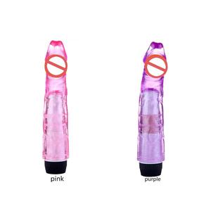 Gode Vibrateur Doux Géant Pénis Réaliste pour les Femmes <span class=keywords><strong>Vagin</strong></span> Jouets Adultes de Sexe - Product Image 3