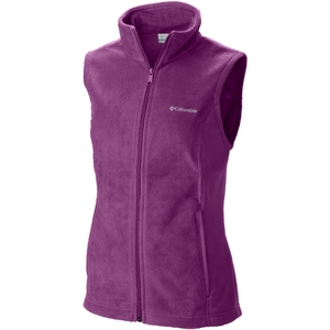 Deportes púrpura sin mangas chaleco Polar chaleco de lana para las mujeres - Product Image 1