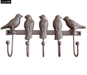 Nouveau produit mur monté en fonte forme animale mur métal métallique patère - Product Image 1