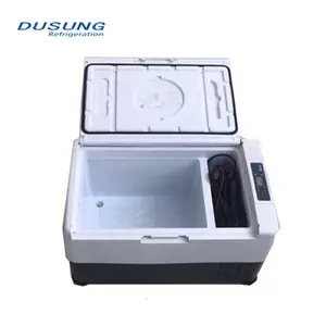 Portable Ice Cream Freezer For Camping Multifunctional Low Noise Mini Fridge Household Drink Beverage Chiller Car Fridge