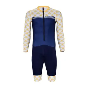 Personalized Design Winter Autumn Male Long Sleeve Triathlon Bike Jerseys