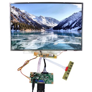 Vga Lcd 30pin Lvds Controller Board Ccfl Backlight 17 Inch Lcd Paneel 1920X1200 Met Vga Board