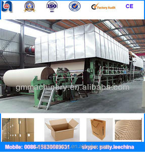 Nueva condition 2400 mm kraft paper raw product: the paper scraps - Product Image 2