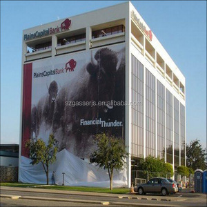 Gasser 100% poliéster reciclado tela banner tela de malla de impresión banner - Product Image 6