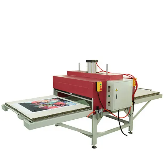 Colorant Sublimation QY-B71 Chaleur Presse Machine Calendrier Pour Vêtement et Vêtements de Sport Dans 1.7m/2m de Large