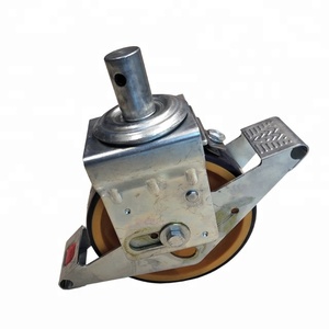 Tùy Chỉnh 8 Inch Chiều Dài Chủ Đề Giàn Giáo Caster Bánh Xe Với Phanh - Product Image 3