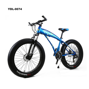 Bicicleta de Nieve de 24 Pulgadas y 24 Velocidades Directo de Fábrica, Bicicleta para Adultos con Neumáticos Gruesos de 4.0, Frenos de Disco Dobles, Bicicleta de Montaña de Velocidad - Product Image 1