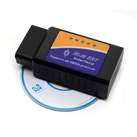 Escáner de Diagnóstico ELM327 OBDII ODB2 con Software Obd2 Gratuito, Interfaz Elm327 Compatible con Todos los Protocolos Obdii
