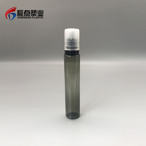 Nuevos productos artículo seguridad jugo <span class=keywords><strong>10</strong></span> ml 20 ml 30 ml plástico PET ámbar cuentagotas botellas con tapa de rosca - Product Image 5