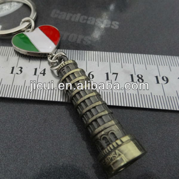 イタリアのピサキーホルダーのお土産金属斜塔| Alibaba.com