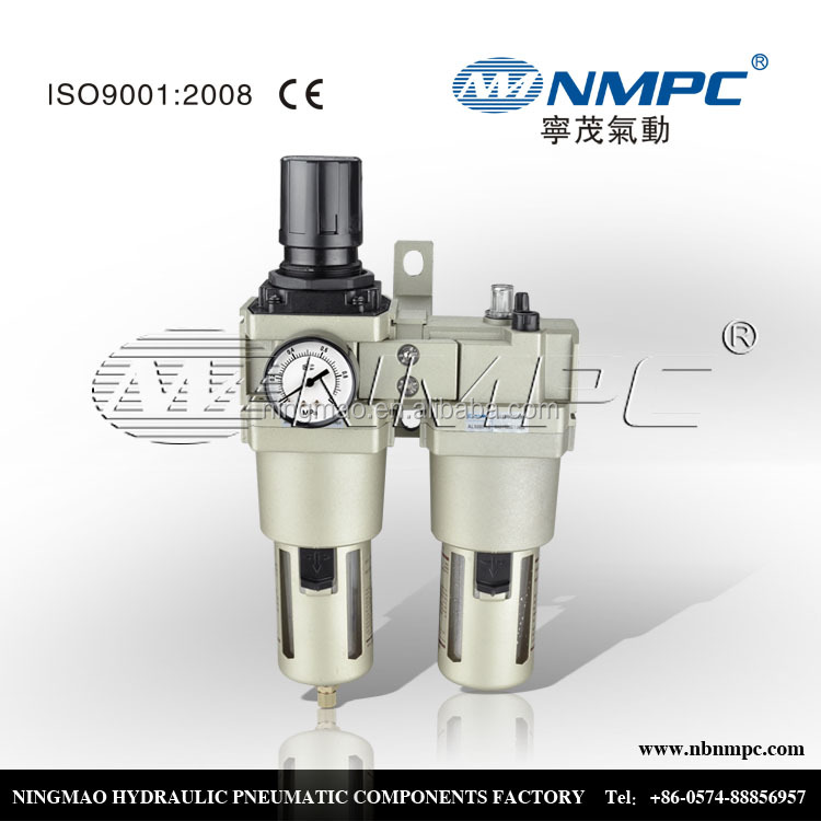 Precio con descuento Smc 1 pulgadas combinación frl neumática de flujo máximo