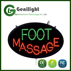 couleur intérieure commerciale led pied massage signe - Product Image 1
