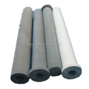 sintered porous ceramic membrane filter tubes for municipal wastewater treatment