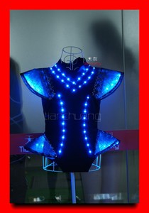 Programable De Baile DJ Etapa <span class=keywords><strong>Traje</strong></span> LED, venta caliente de halloween <span class=keywords><strong>sexy</strong></span> <span class=keywords><strong>traje</strong></span> de la danza del vientre árabe - Product Image 4