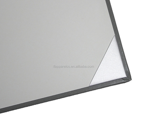 PU Leather Certificate Holder Diploma Cover With Imprint Logo for <strong>A4</strong> <strong>File</strong> - Black - Product Image 4