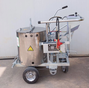 Máquina termoplástica de pintura de carretera de empuje manual automática Equipo de señalización de carretera de alta calidad directamente del fabricante de China - Product Image 5