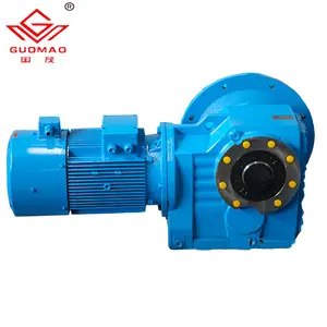 Gear Transmission Transmission Gk Series Bevel Helical Gear Motor Gearbox