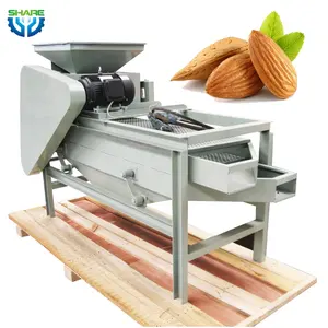 Automation Almond Cracking Shelling Machine Price Walnut Kernel Peeling Machine