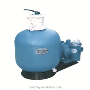 AQUA swimming pool water circling top mount sand filter Swimming pool filtration top mounted automatic sand filter