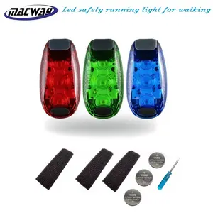 5 LED وامض الرياضة سلامة تشغيل ضوء ل Runner