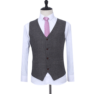 MA113 — <span class=keywords><strong>costume</strong></span> d'affaires en laine pour hommes, avec deux boutons, personnalisé, nouveau Design chinois, coupe Slim, épais, collection automne/hiver <span class=keywords><strong>2022</strong></span>, 3 pièces - Product Image 4