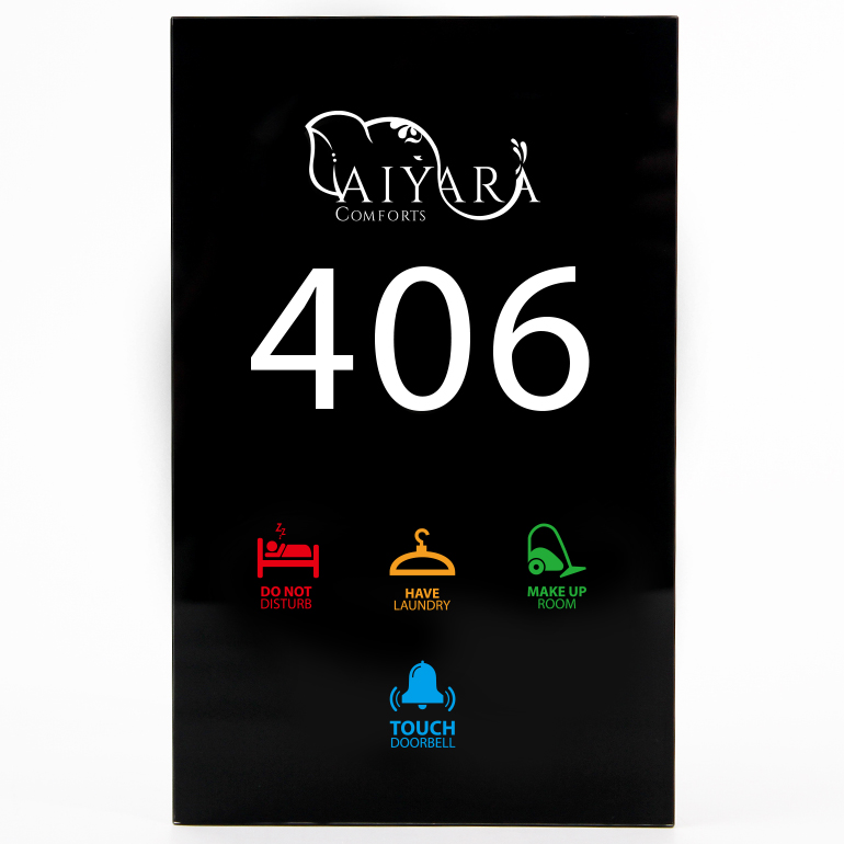 Гостиничный дом номер комнаты коридора дверная плита не беспокоить системы