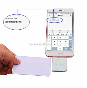 Lecteur de cartes pour téléphone portable, haute résolution, UHF, RFID, android, avec interface USB