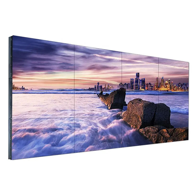 LG 55 pulgadas 3,5mm bisel LCD de Video de pared para TV estudio de televisión