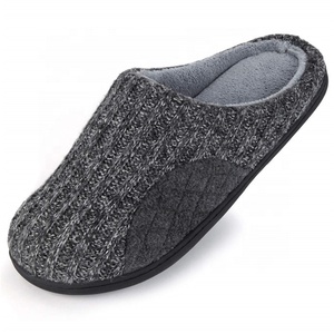 Buona di Cachemire degli uomini di Gomma Piuma di Memoria di Cotone Lavorato <span class=keywords><strong>A</strong></span> <span class=keywords><strong>Maglia</strong></span> Autunno Inverno Tessuto Pantofola - Product Image 3