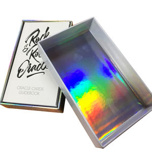 Naipes de <span class=keywords><strong>Tarot</strong></span> holográficos de papel personalizados del fabricante imprime tu propio diseño: inspiración creativa y estándar coleccionable - Product Image 3