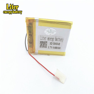 3,7 V 304040 440 mah Li-ion battery Battery lithium polymer battery rechargeable battery - Product Image 4