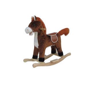 Juguete de poni de peluche, <span class=keywords><strong>caballo</strong></span> rockihng, FL600-DR - Product Image 1