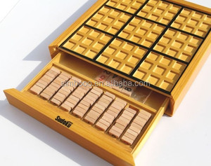 2017 Pensiero Logico Nove Giochi Per Adulti in legno Di Conteggio di Legno di Intelligenza Con Risposta Istruzioni - Product Image 4