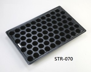 Système de culture hydroponique en matériau PS Bac de pépinière 72 cellules Trous carrés - Product Image 5