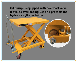 Mesa elevadora de tijera hidráulica de 4 ruedas, plataforma elevadora de 1 tonelada-3 toneladas - Product Image 5