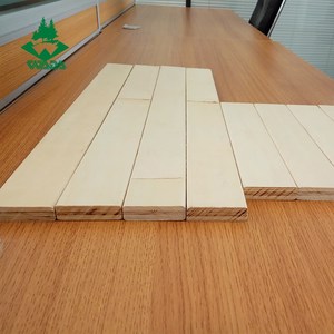 La chine a fait en bois courbé lattes de sommier prix bas lvl contreplaqué matériaux - Product Image 1