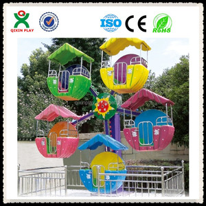 Mini Teleférico Eléctrico Favorito de los Niños con 10 Asientos para Parque de Atracciones QX-127B - Product Image 2