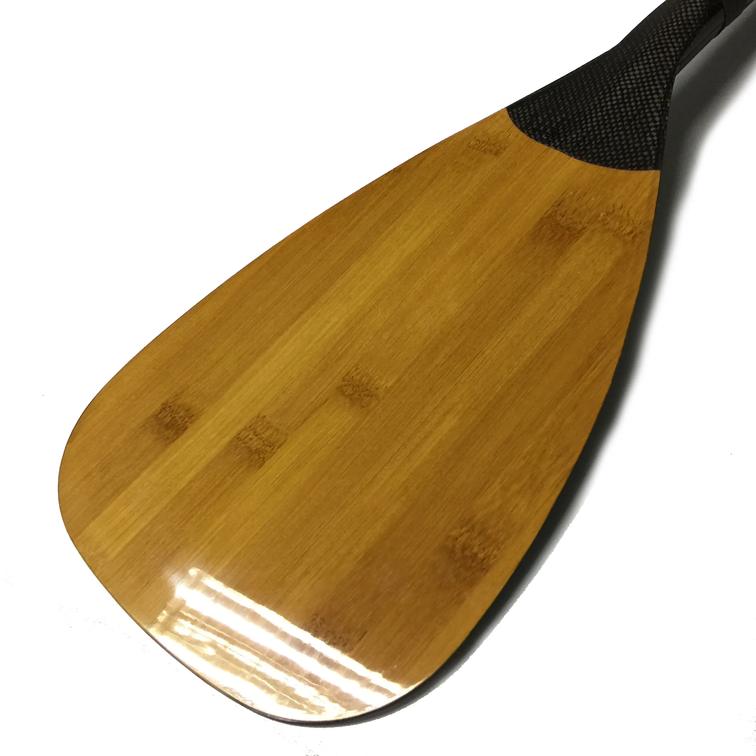 Full Carbon Fiber Paddle for Stand Up Paddle Board Bamboo Design