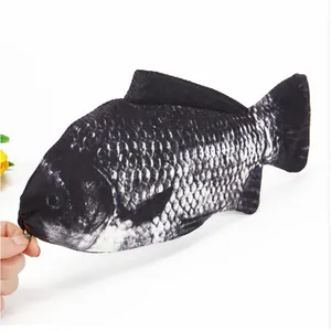 Wholesale Fish Shape Multi-function Coin Purse Wallet Bag Cheap Price Pen Pencil Pouch For Students