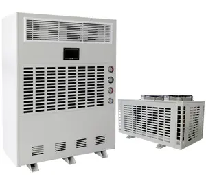 480L per day industrial Air Dehumidifier for greenhouse to Control Humidity and temperature