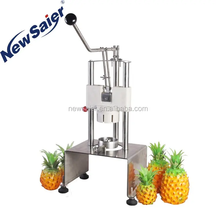 Low Price Manual Type Pineapple Peeler/Peeling Machineとコア除去機