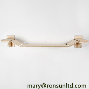 Cama <span class=keywords><strong>de</strong></span> madera para gatos Puente Torre <span class=keywords><strong>de</strong></span> pistas Muebles para gatos <span class=keywords><strong>de</strong></span> interior Torre moderna para gatos Cama y torre <span class=keywords><strong>de</strong></span> madera - Product Image 3