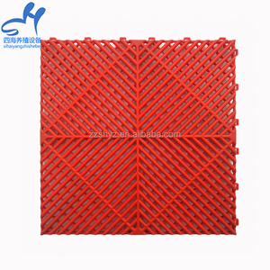Sihai múltiples colores disponibles perforada rejilla de plástico suelos con borde y esquina - Product Image 4