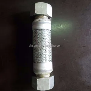 metal flexible expansion joint with npt thread