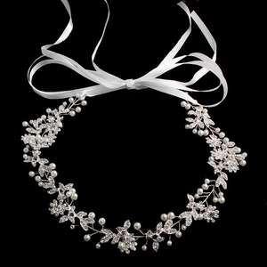 Nuova <span class=keywords><strong>Tiara</strong></span> da Sposa con Strass e Cristalli, Fascia per Capelli da <span class=keywords><strong>Principessa</strong></span> per Matrimonio - Product Image 1