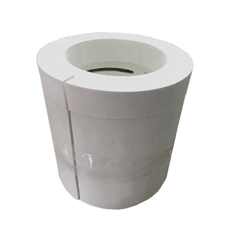 furnace ceramic chamber for melting and heating