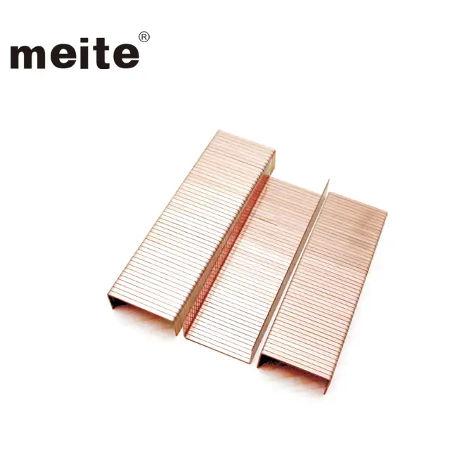 Meite金色ステープル3515、銅ステープル、カートン繊維カートン広東クラウン34.7ミリメートル