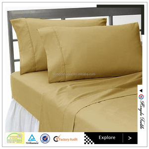 Draps en coton égyptien 400TC, ensembles de draps de mariage - Product Image 4