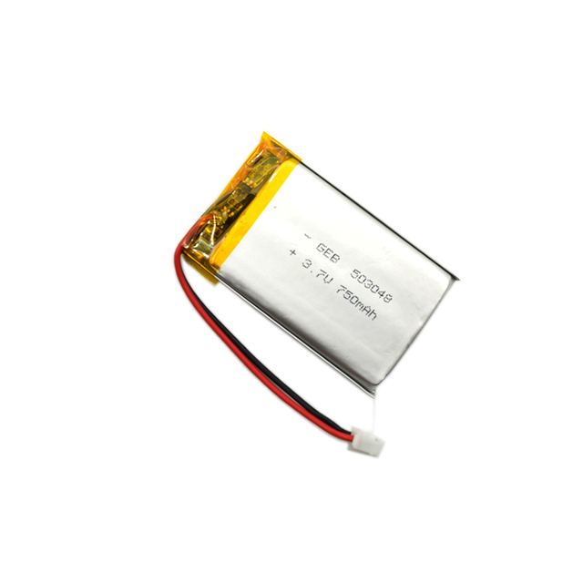 Rechargeable Lithium Ion Polymer Battery 503048 3.7V 750mAh for GPS