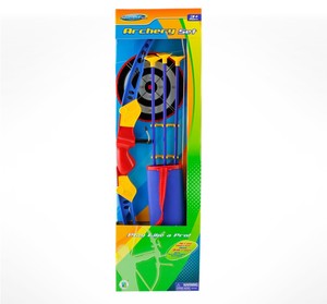 Arc de tir à l'arc avec flèches à ventouse et carquois, jouets d'extérieur pour enfants de 5 à 12 ans, vert - Product Image 4